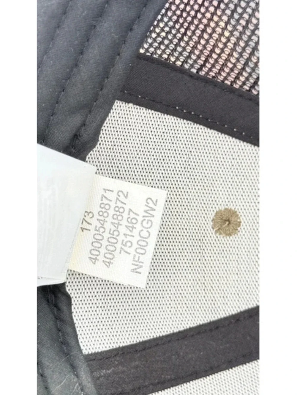 The North Face Mudder Trucker hat logo patch on the front one size streetwear